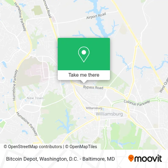 Bitcoin Depot map