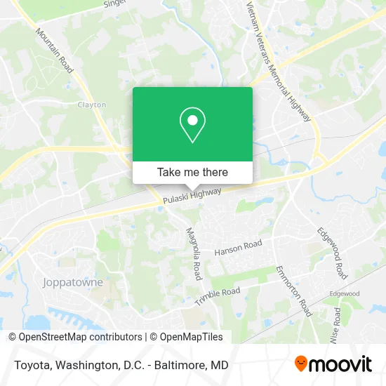 Toyota map