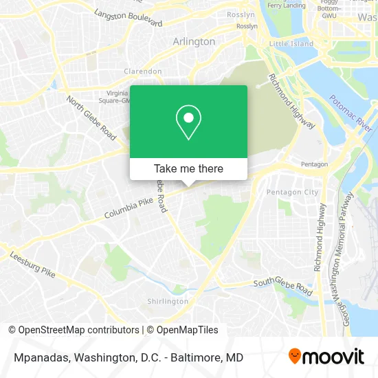 Mpanadas map