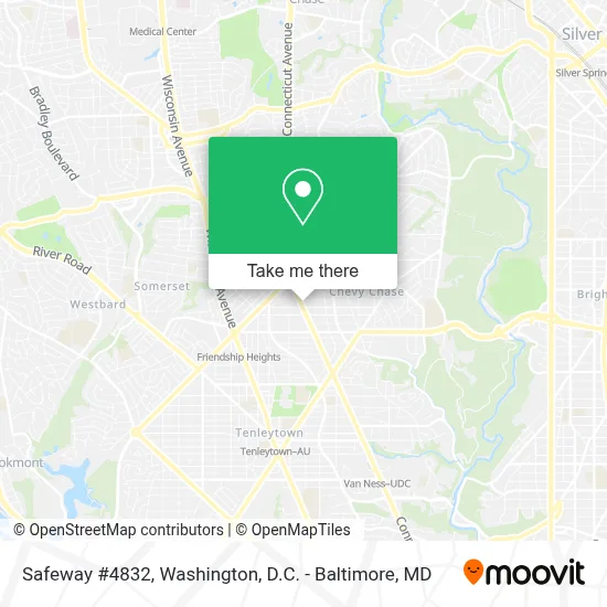 Safeway #4832 map