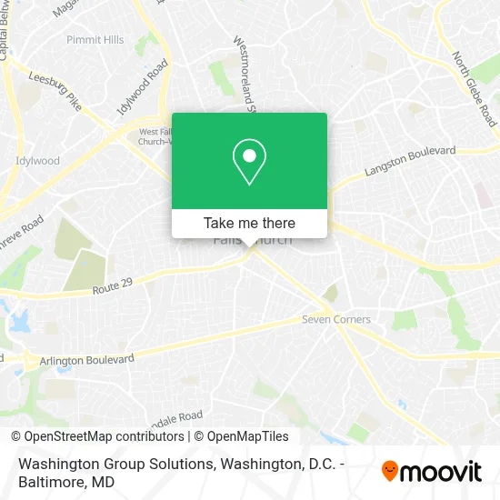 Washington Group Solutions map