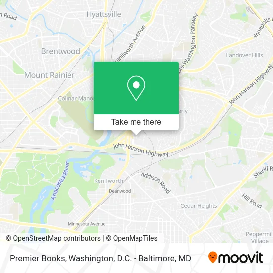 Premier Books map