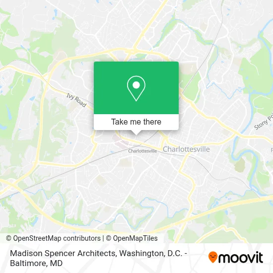 Madison Spencer Architects map