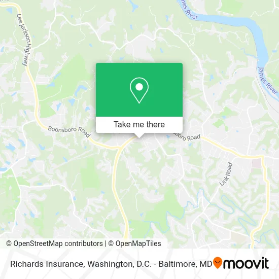 Richards Insurance map