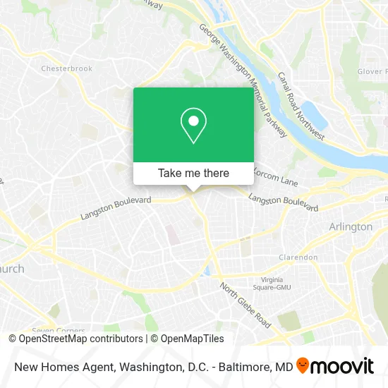 New Homes Agent map
