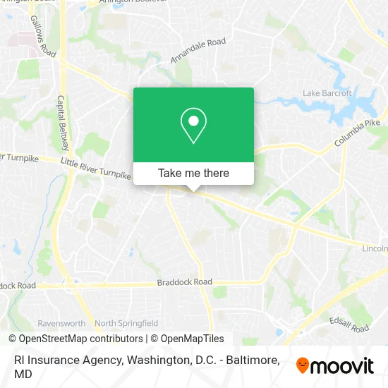 Rl Insurance Agency map