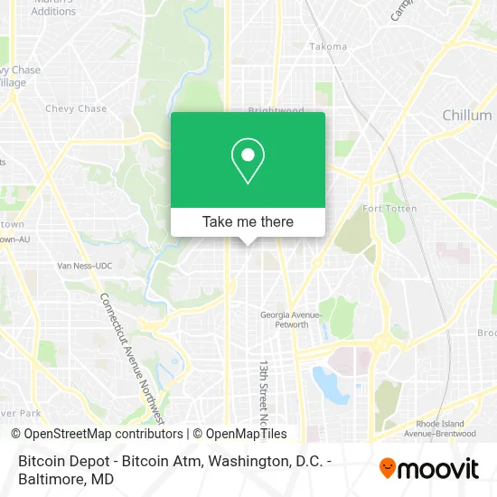 Bitcoin Depot - Bitcoin Atm map