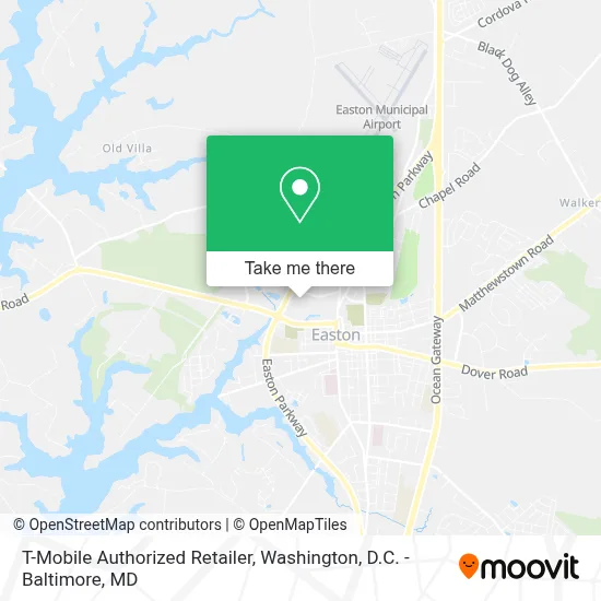 T-Mobile Authorized Retailer map