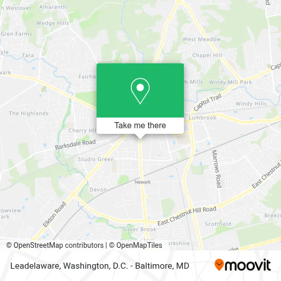 Leadelaware map