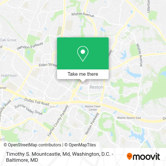 Timothy S. Mountcastle, Md map