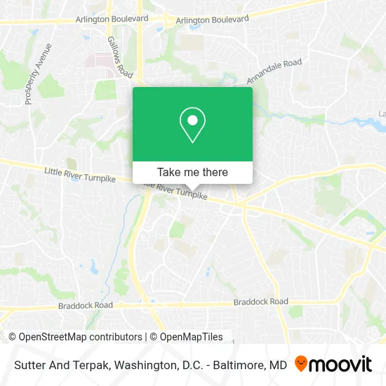 Sutter And Terpak map