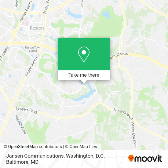 Jansen Communications map