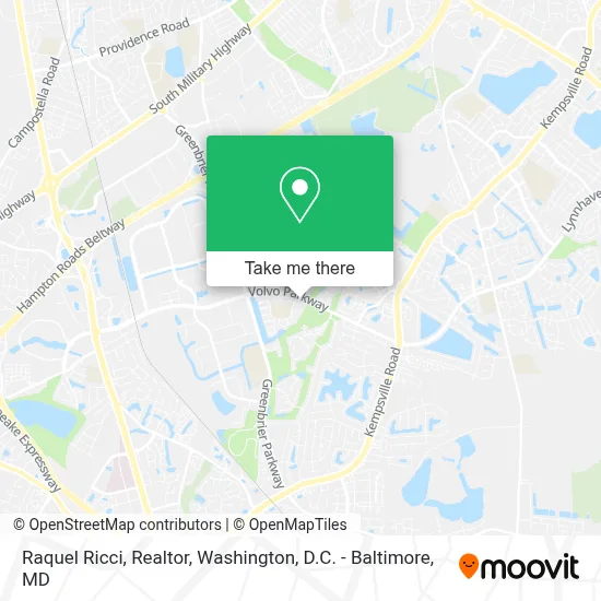 Raquel Ricci, Realtor map
