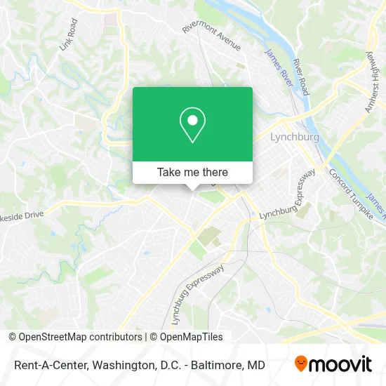 Rent-A-Center map