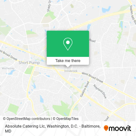 Absolute Catering Llc map
