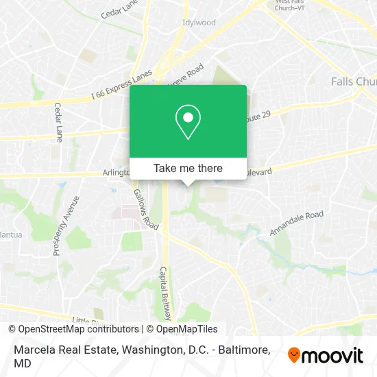 Marcela Real Estate map