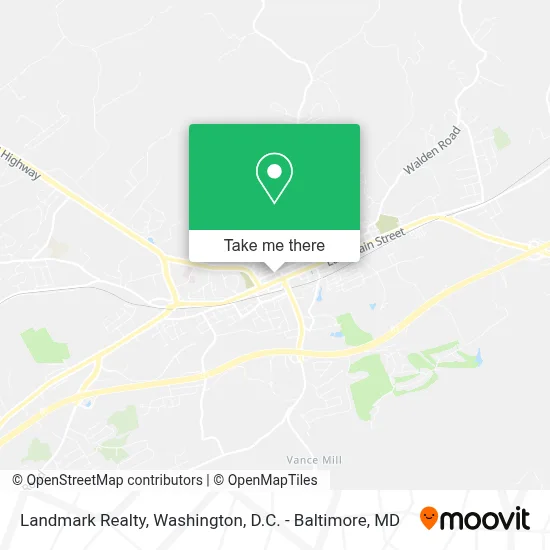 Landmark Realty map