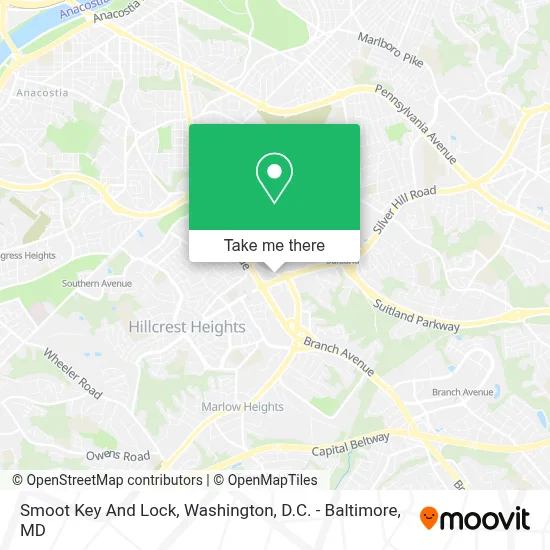 Smoot Key And Lock map