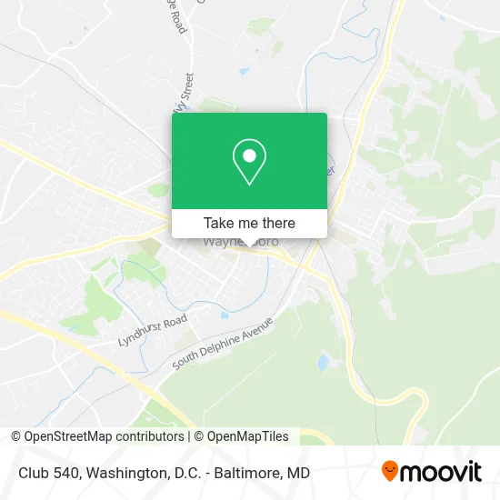 Club 540 map