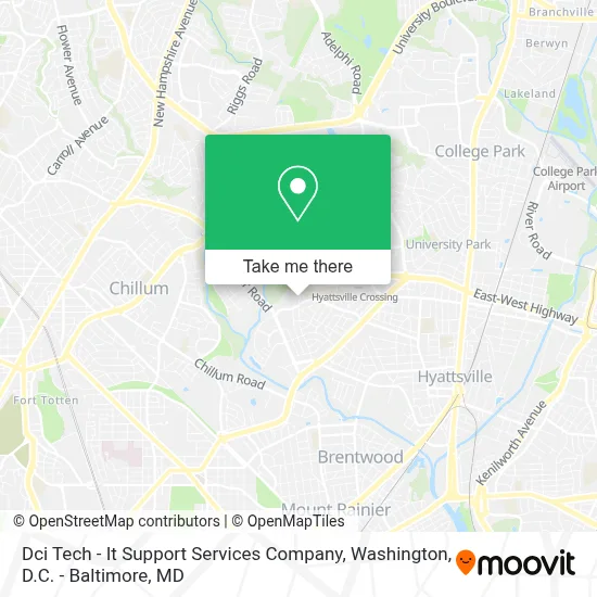 Dci Tech - It Support Services Company map