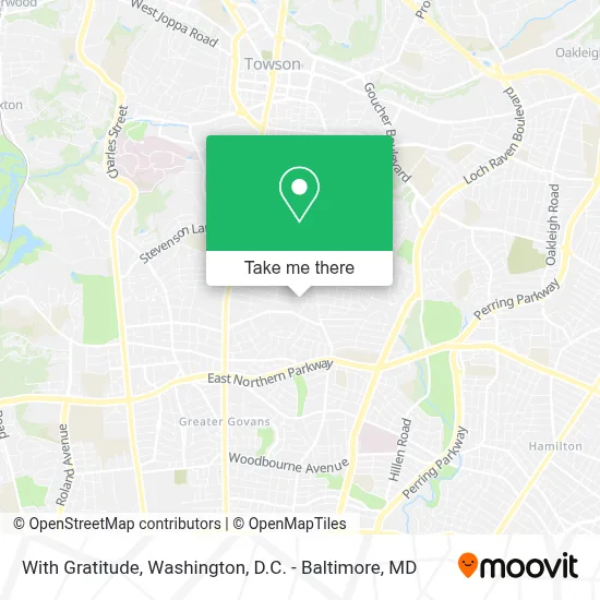 With Gratitude map