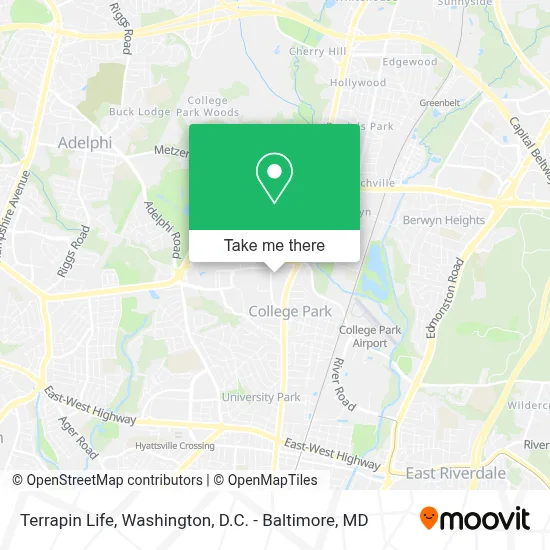 Terrapin Life map