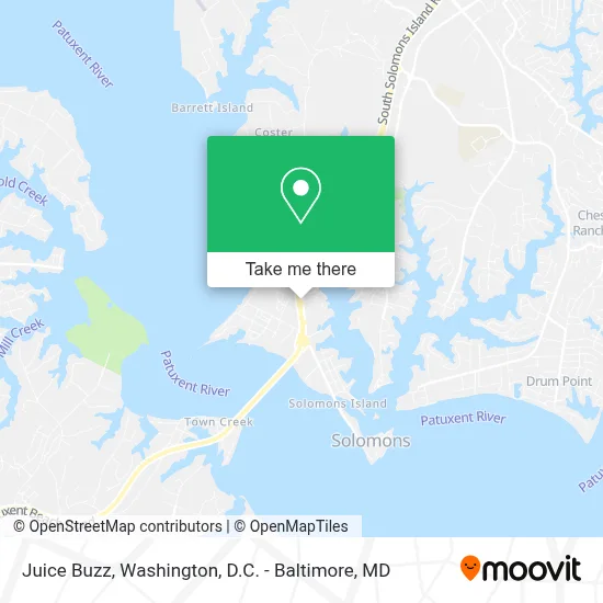 Juice Buzz map