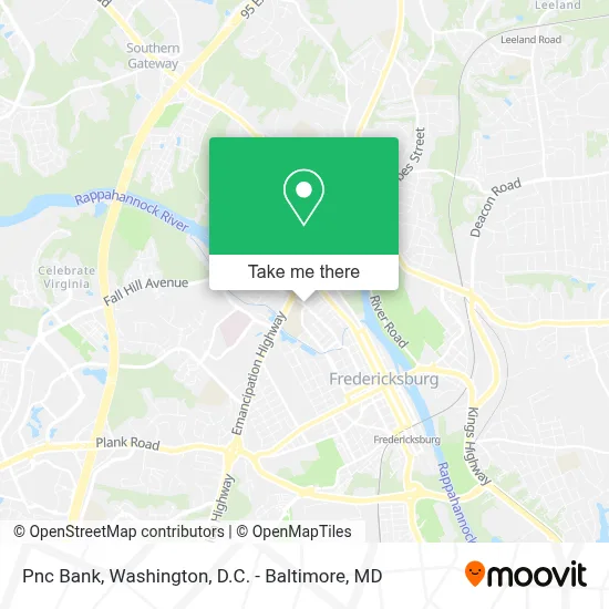 Pnc Bank map