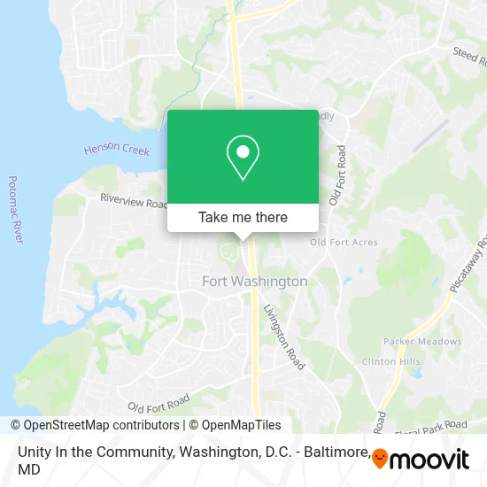 Unity In the Community map