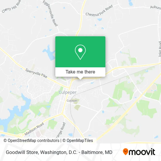 Goodwill Store map
