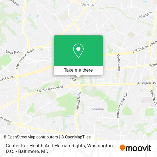 Center For Health And Human Rights map