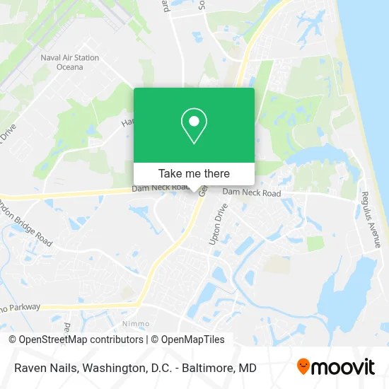 Raven Nails map