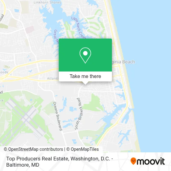 Top Producers Real Estate map