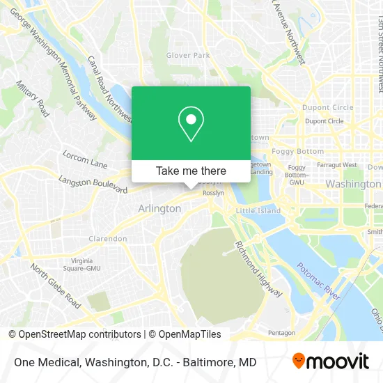 One Medical map