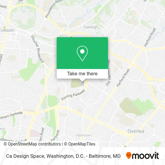 Ca Design Space map