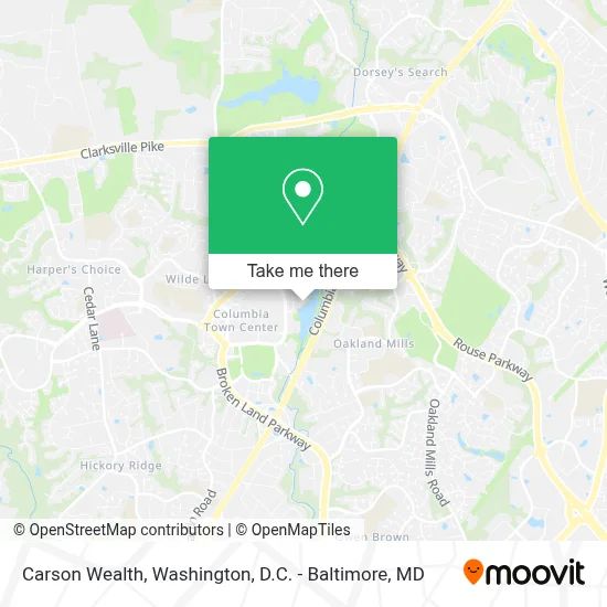 Carson Wealth map