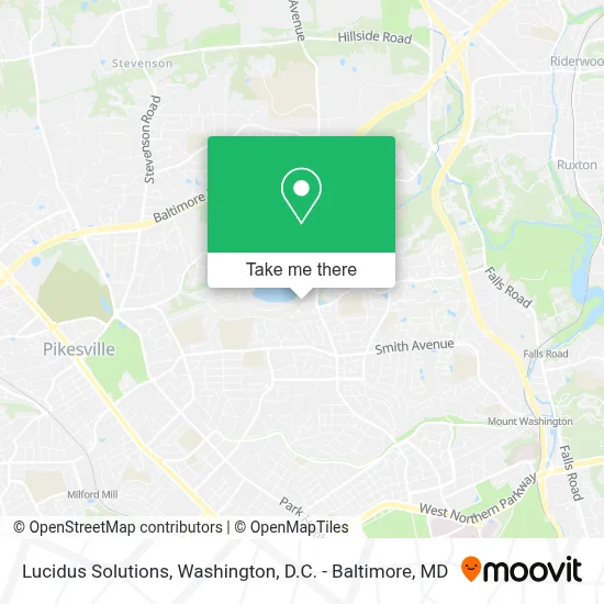 Lucidus Solutions map