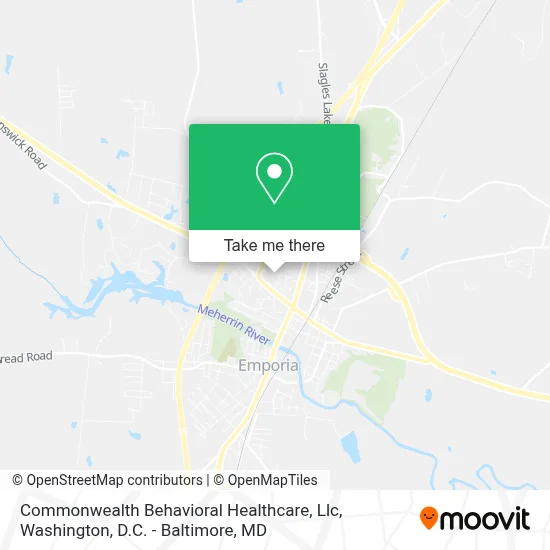 Commonwealth Behavioral Healthcare, Llc map