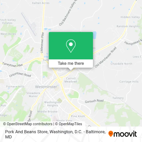 Pork And Beans Store map