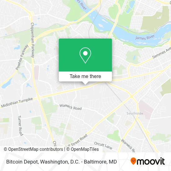 Bitcoin Depot map