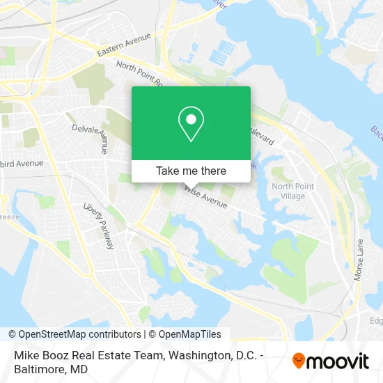 Mike Booz Real Estate Team map