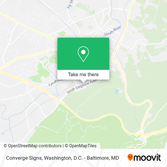 Converge Signs map