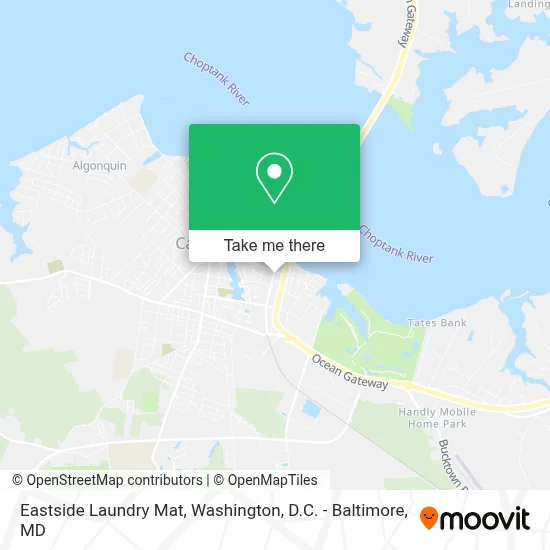 Eastside Laundry Mat map