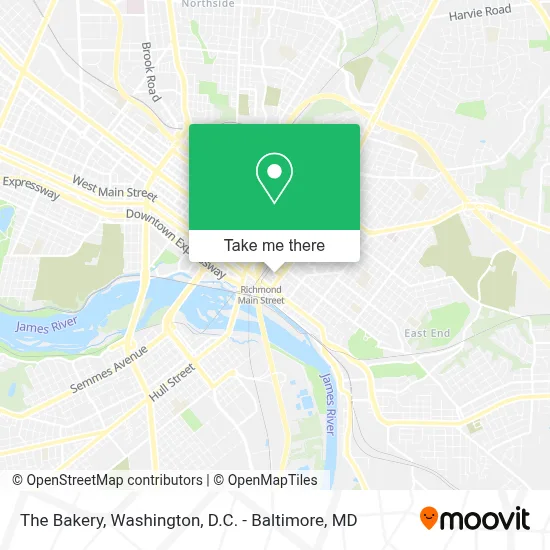 The Bakery map