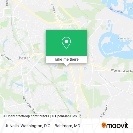 Jt Nails map