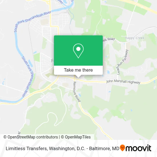 Limitless Transfers map