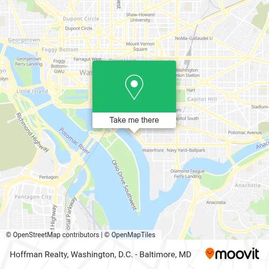 Hoffman Realty map