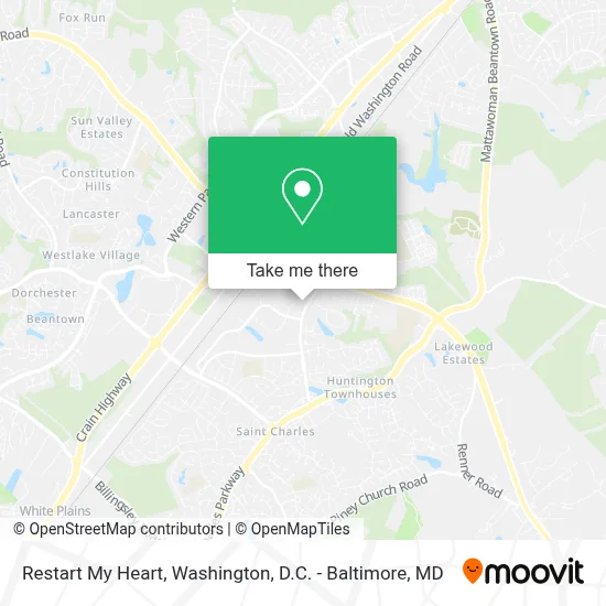 Restart My Heart map
