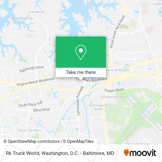 Rk Truck World map
