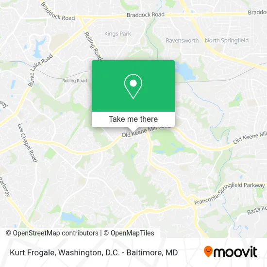 Kurt Frogale map